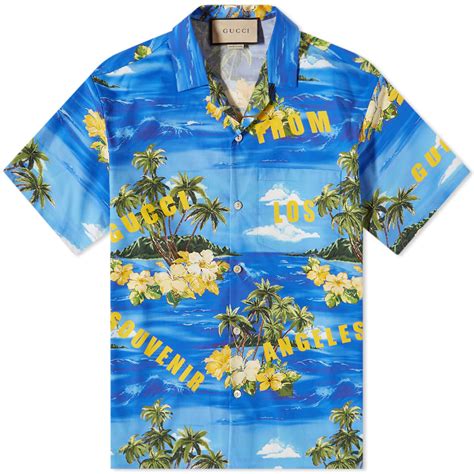 hawaiian shirts gucci|gucci button up shirt.